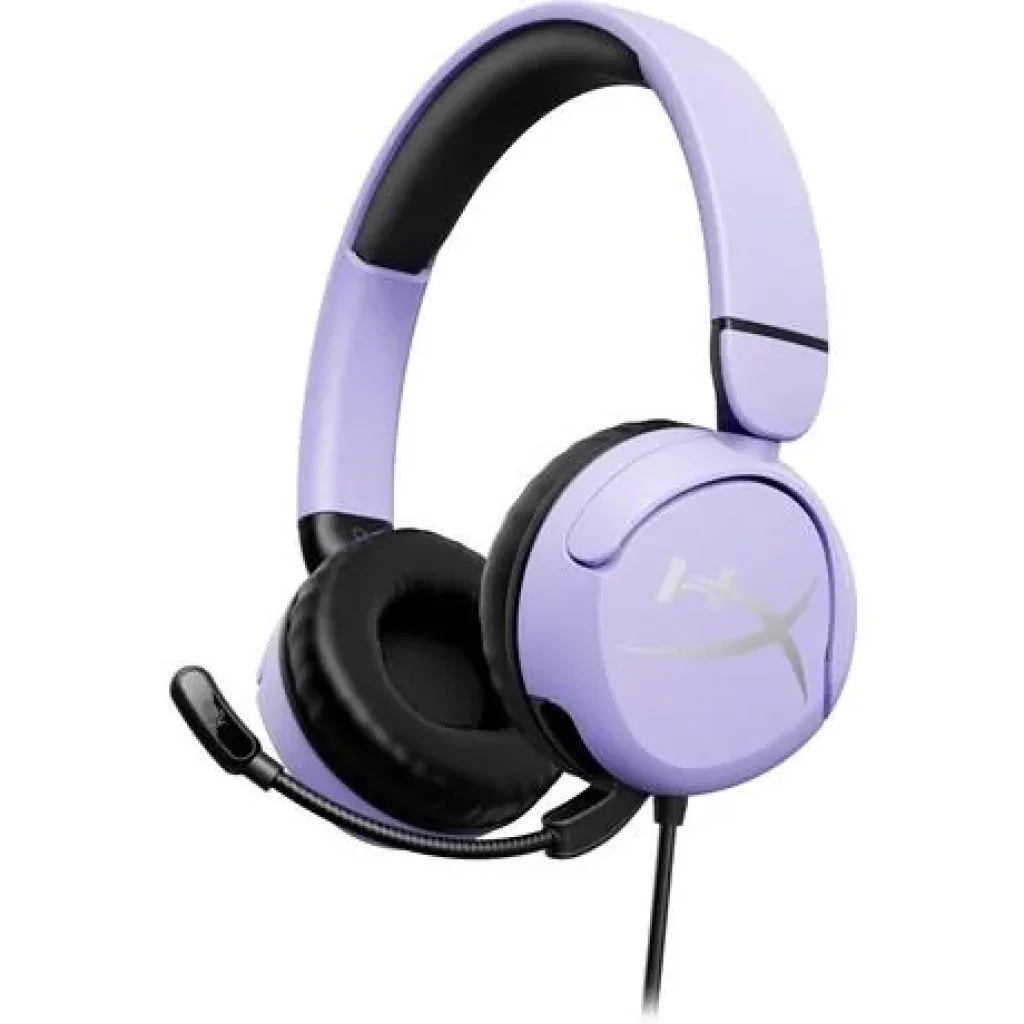 Гарнітура ігрова HyperX Cloud Mini, mini-jack, 1.2м, лавандовий, 7G8F5AA UA