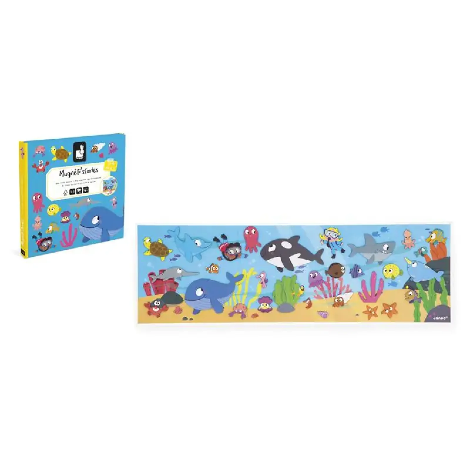 Магнітні історії Janod Морські жителі 30ел (J05448) UA