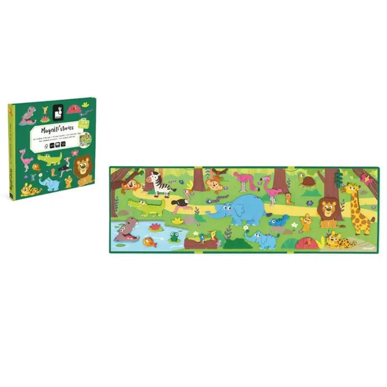 Магнітні історії Janod Африканські тварини (J05456) UA