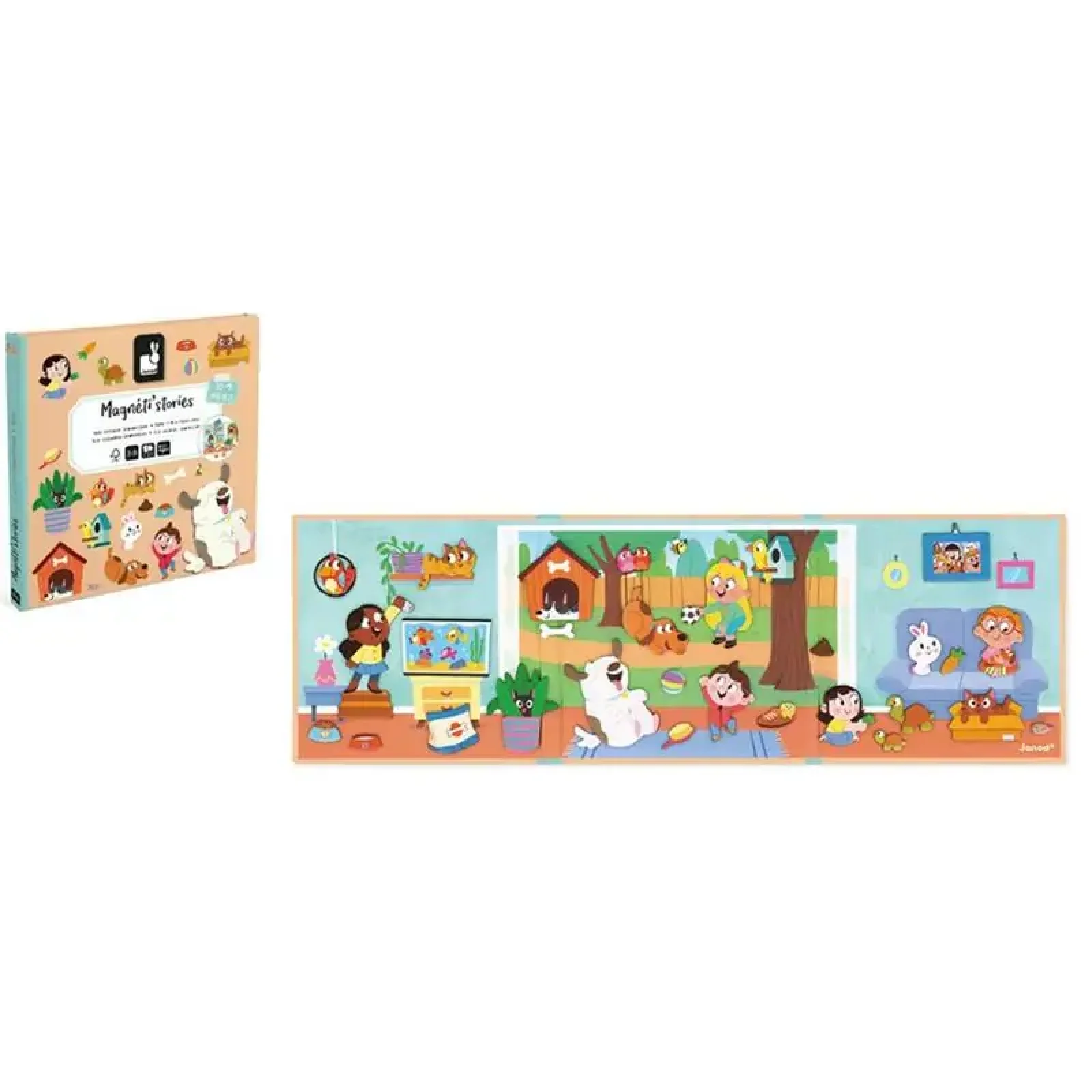 Магнітні історії Janod Домашні тварини (J05457) UA