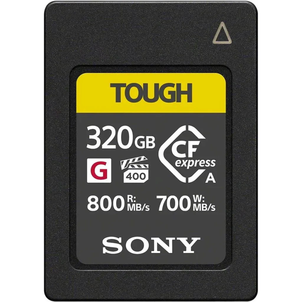 Карта пам'яті Sony CFexpress Type A 320GB R800/W700 Tough, CEAG320T.SYM UA