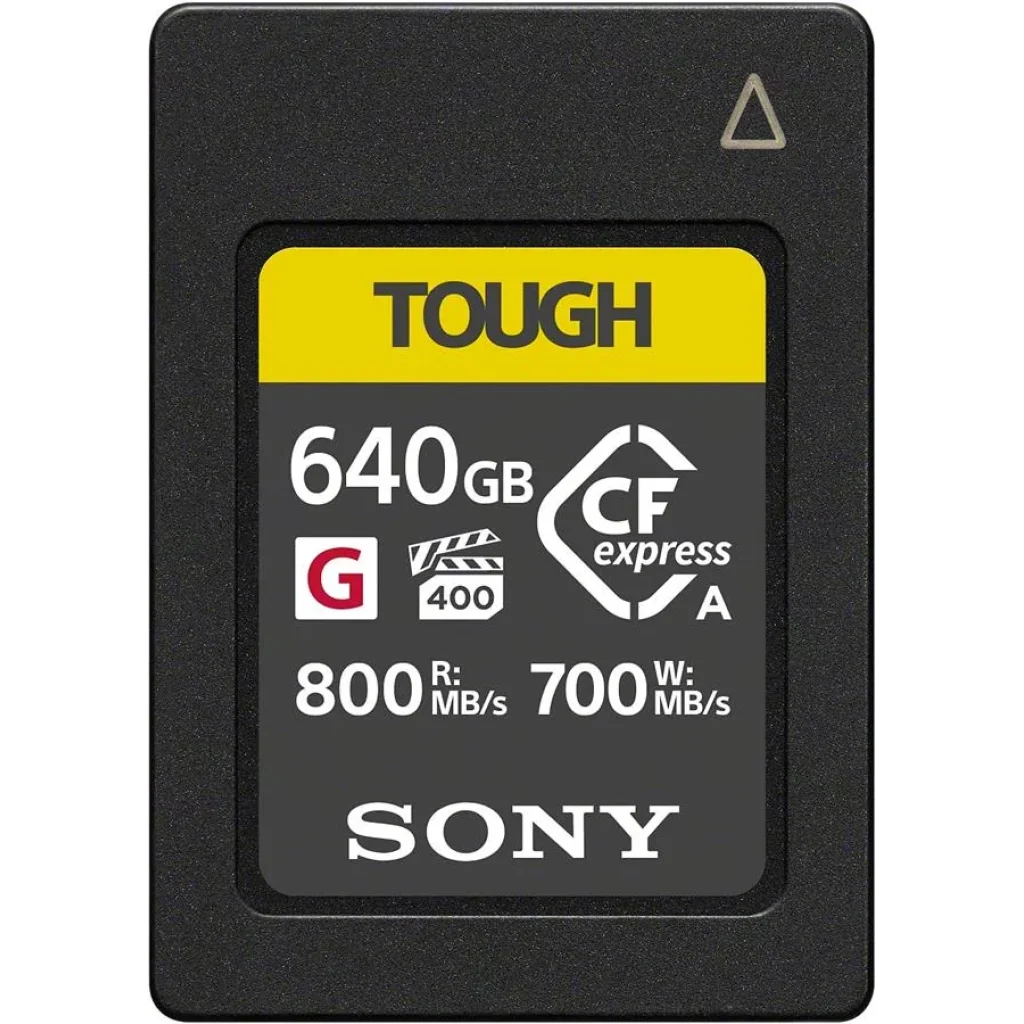 Карта пам'яті Sony CFexpress Type A 640GB R800/W700 Tough, CEAG640T.SYM UA