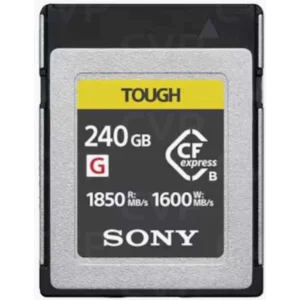 Карта пам'яті Sony CFexpress Type B 240GB R1850/W1600MB/s Tough, CEBG240T.CE7 UA