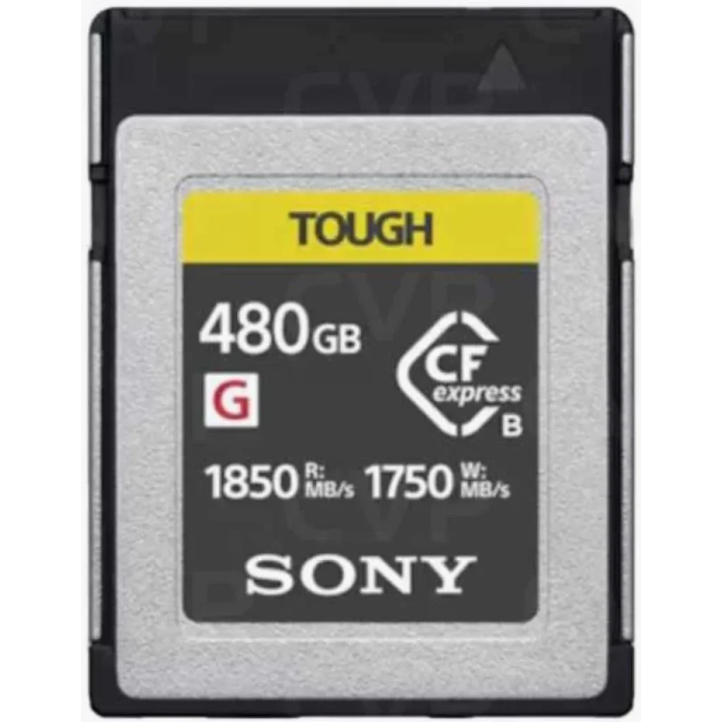 Карта пам'яті Sony CFexpress Type B 480GB R1850/W1750MB/s Tough, CEBG480T.CE7 UA