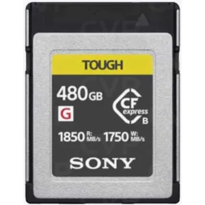 Карта пам'яті Sony CFexpress Type B 480GB R1850/W1750MB/s Tough, CEBG480T.CE7 UA