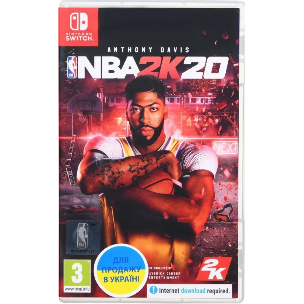 Игра Switch NBA 2K20 UA