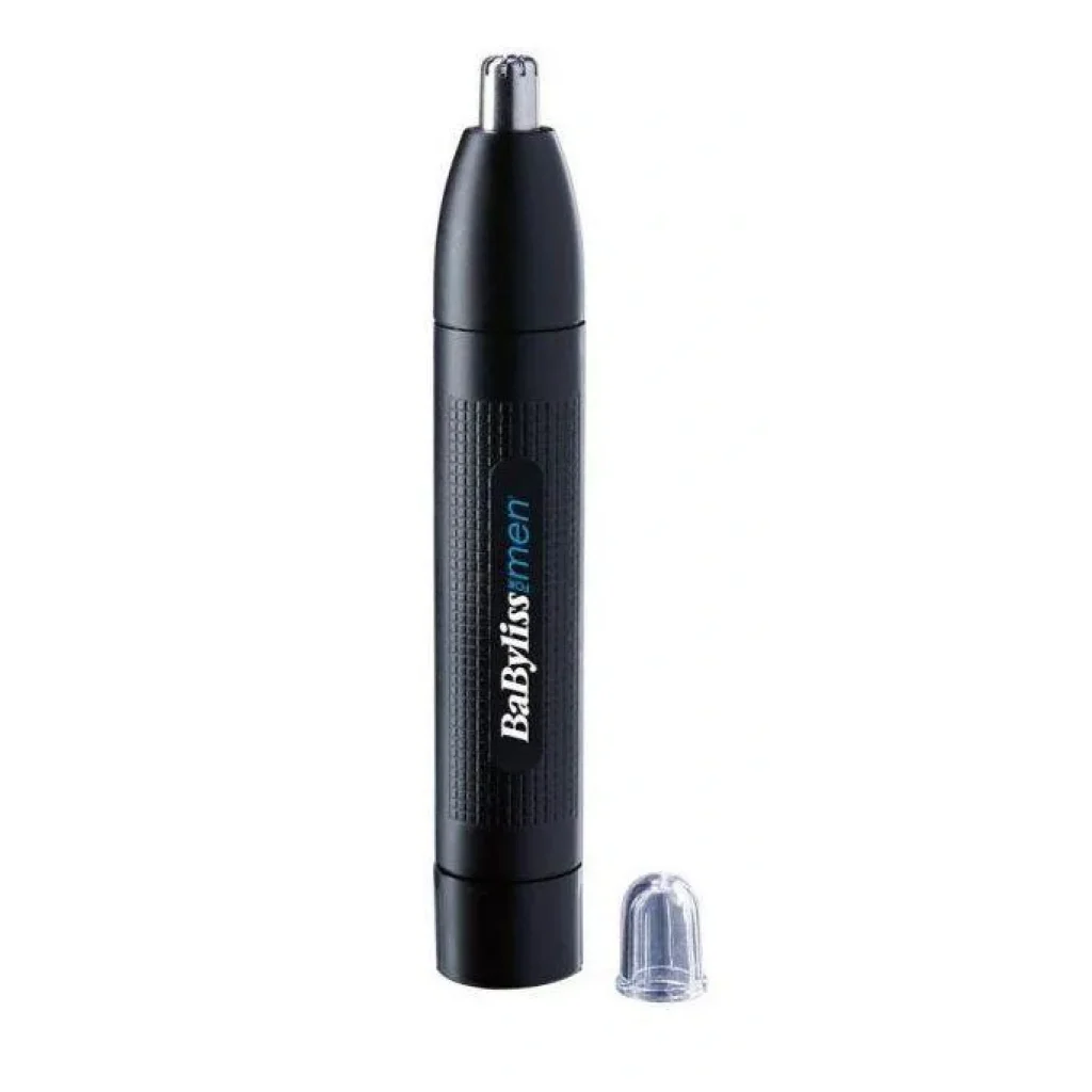 Тример для стрижки волосся в носі та вухах Babyliss E650E 1 насадка чорний UA