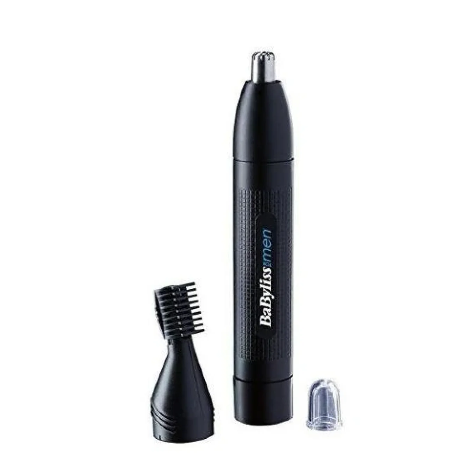Тример для стрижки волосся в носі та вухах Babyliss E652E 2 насадки чорний UA