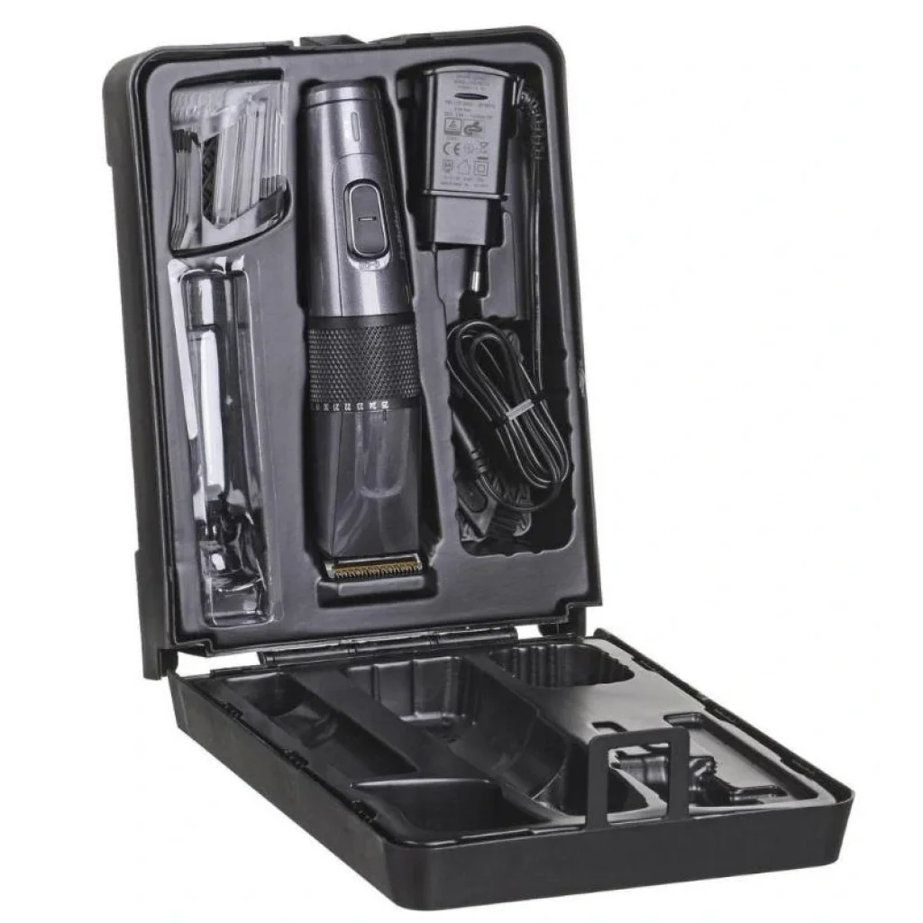 Машинка для стрижки волосся Babyliss E976E 2 насадки футляр чорний UA