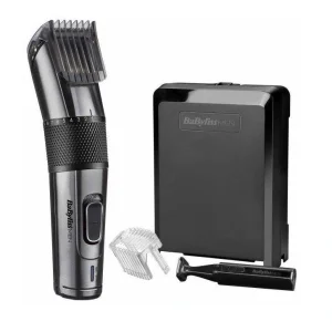 Машинка для стрижки волосся Babyliss 2 насадки міні тример футляр чорний E978E UA
