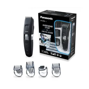 Тример Panasonic, для бороди і вусів, мережа+акум., насадок-4, сталь, чорний, ER-GB96-K520 UA