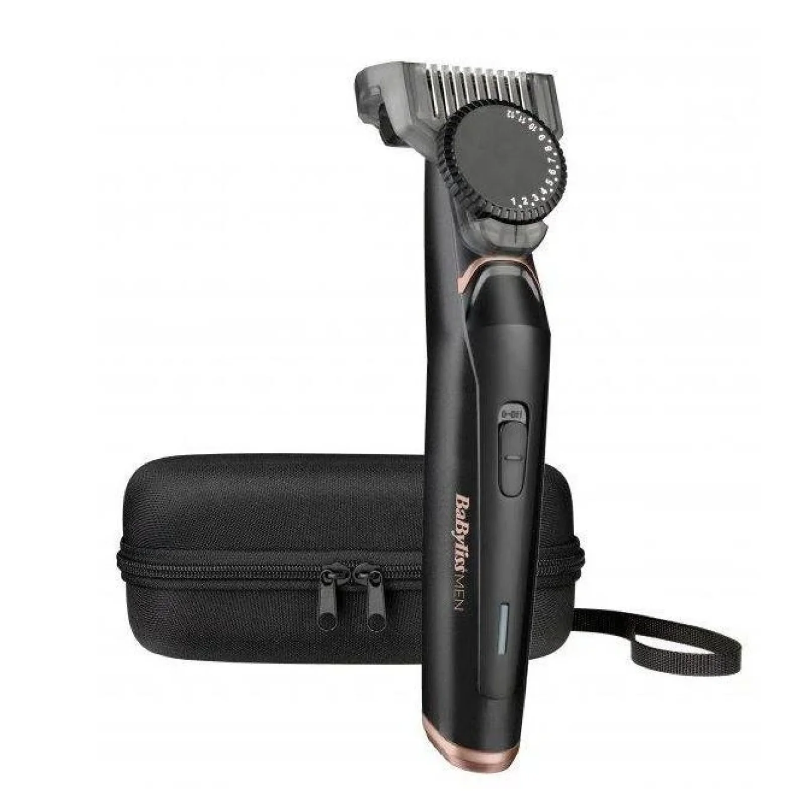 Тример для стрижки Babyliss T885E бороди 1 насадка футляр чорний UA