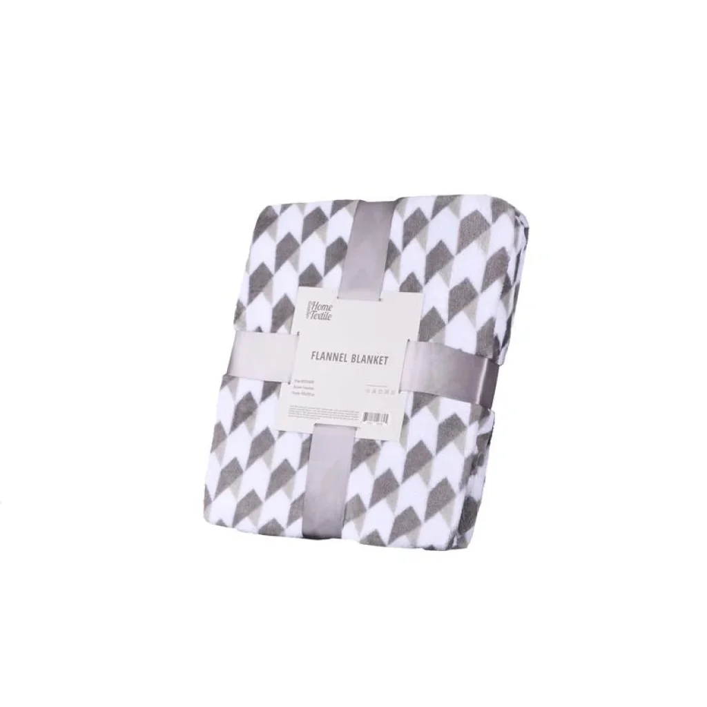 Плед Ardesto Flannel, 160х200см, 100% поліестер, геометрія, ART0104PB UA