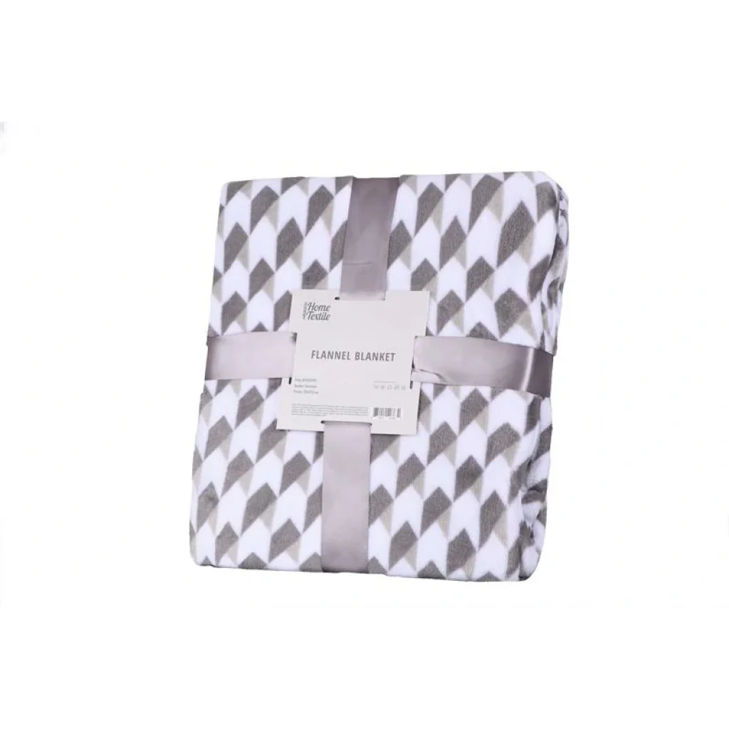 Плед Ardesto Flannel, 200х220см, 100% поліестер, геометрія, ART0105PB UA