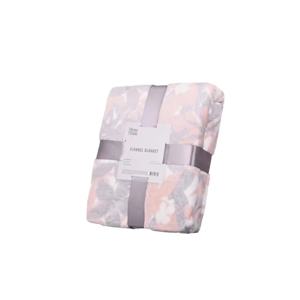Плед Ardesto Flannel, 160х200см, 100% поліестер, флора, ART0106PB UA