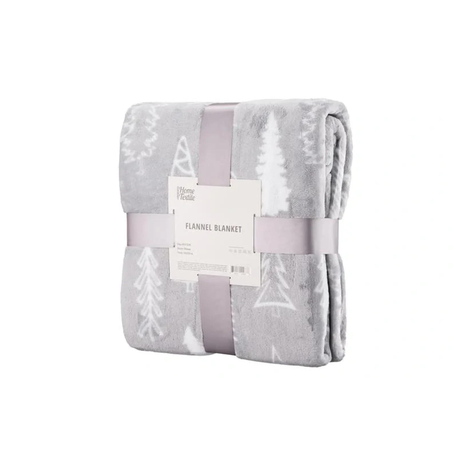 Плед Ardesto Flannel, 160х200 см, 100% поліестер, ялинки, ART0110PB UA