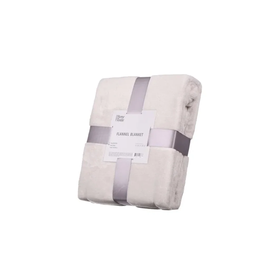 Плед Ardesto Flannel, 160х200см, 100% поліестер, айворі, ART0201SB UA