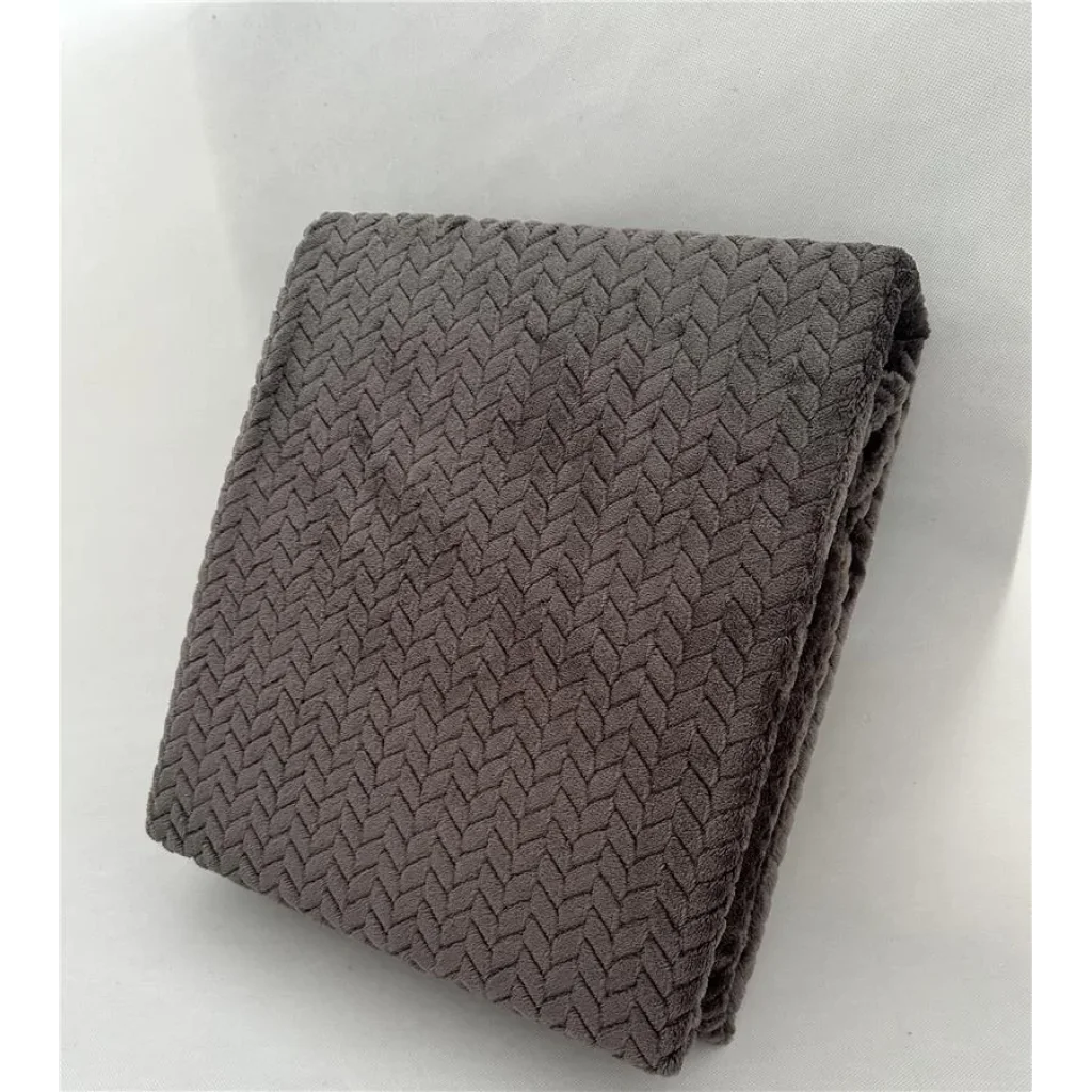 Плед Ardesto Jacquard Braid 160х200см, 100% поліестер, сірий, ART0203JB UA