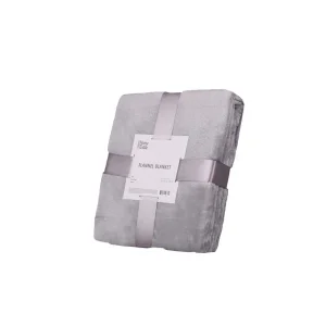 Плед Ardesto Flannel, 200х220см, 100% поліестер, сірий, ART0204SB UA