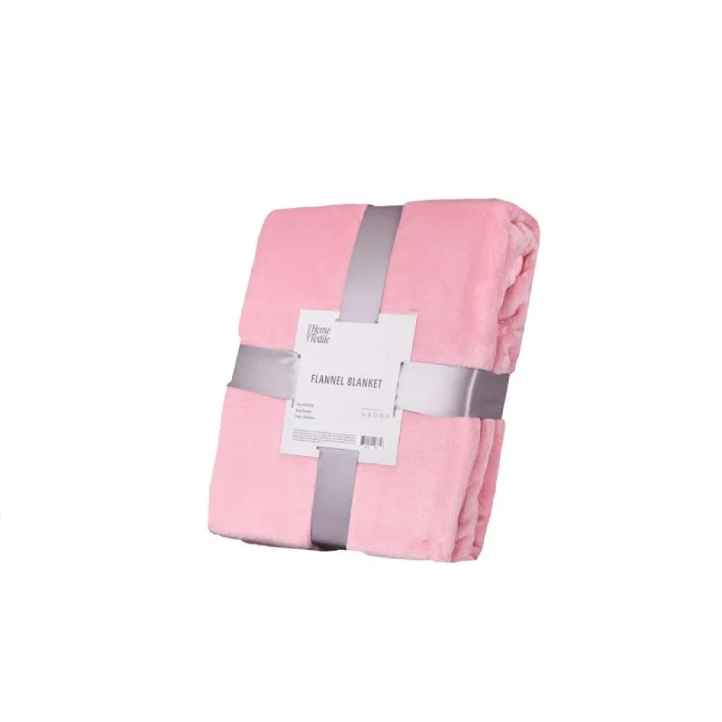 Плед Ardesto Flannel, 160х200см, 100% поліестер, рожевий, ART0207SB UA