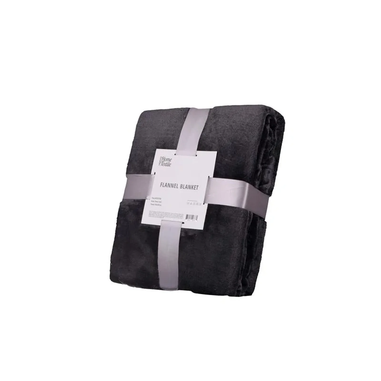 Плед Ardesto Flannel, 160х200см, 100% поліестер, темно-сірий, ART0210SB UA