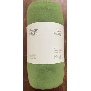 Плед Ardesto Fleece, 130x160 см, 100% поліестер, зелений, ART0705PB UA