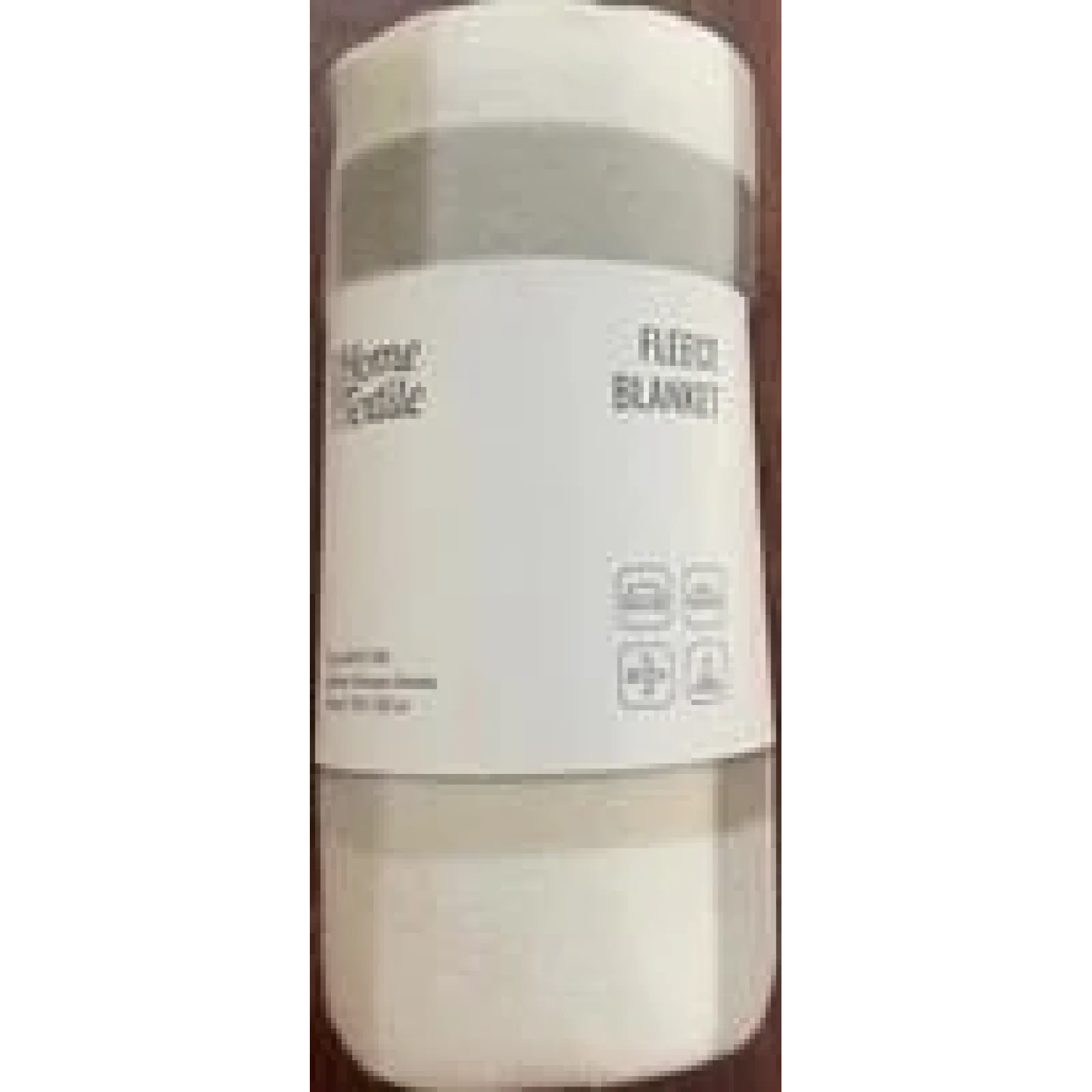 Плед Ardesto Fleece, 130x160см, 100% поліестер, клітинка, бежевий, ART0711PB UA
