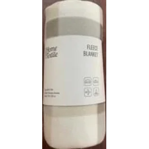 Плед Ardesto Fleece, 130x160см, 100% поліестер, клітинка, бежевий, ART0711PB UA