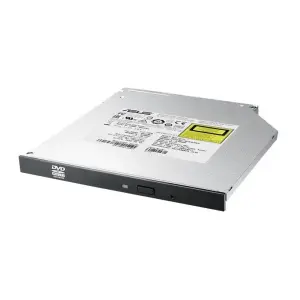 Привід оптичний внутрішній ASUS SDRW-08U1MT DVD+-R/RW burner SATA чорний Bulk для ноутбука Slim (90DD027X-B10000) UA