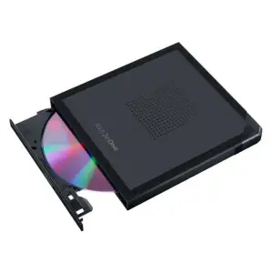 Привід оптичний портативний ASUS SDRW-08V1M-U DVD+-R/RW burner USB Type-C чорний cable-storage design Retail Box Slim (90DD02L0-M29000) UA