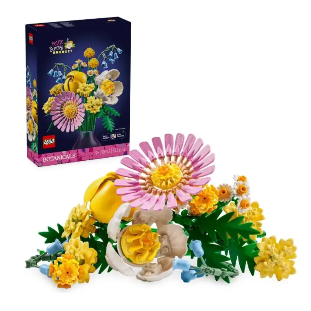 Конструктор LEGO Botanicals Мініатюрний сонячний букет (10347) UA