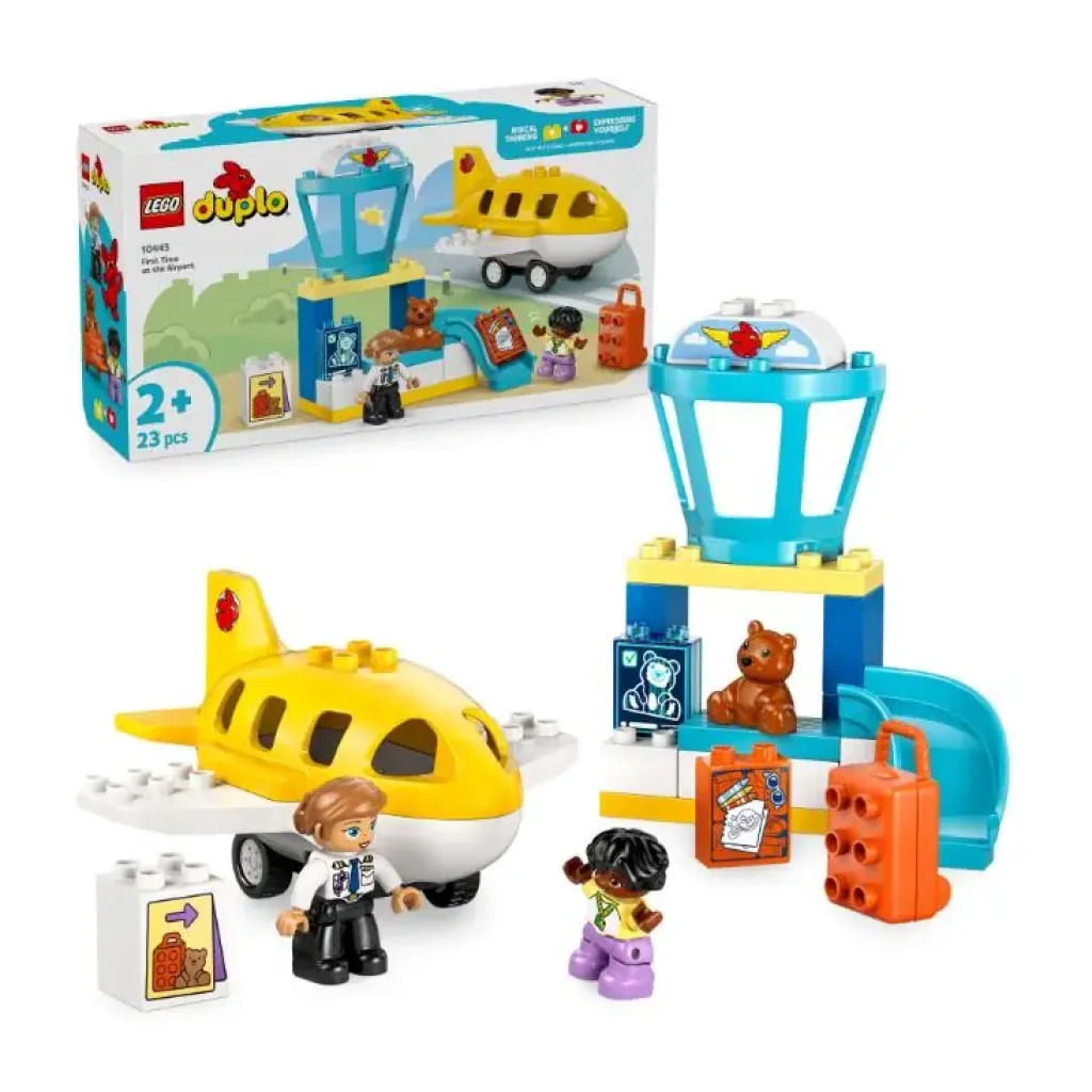 Конструктор LEGO DUPLO Town Уперше в аеропорту (10443-) UA