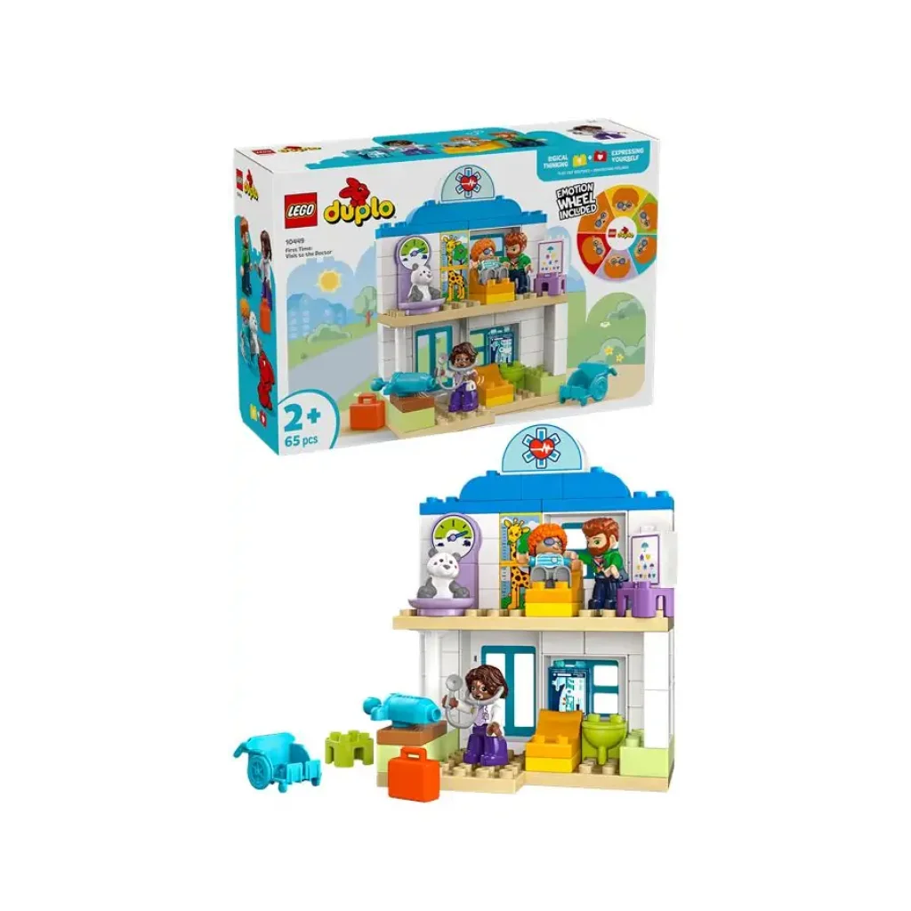 Конструктор LEGO DUPLO Town Уперше: візит до лікаря (10449) UA