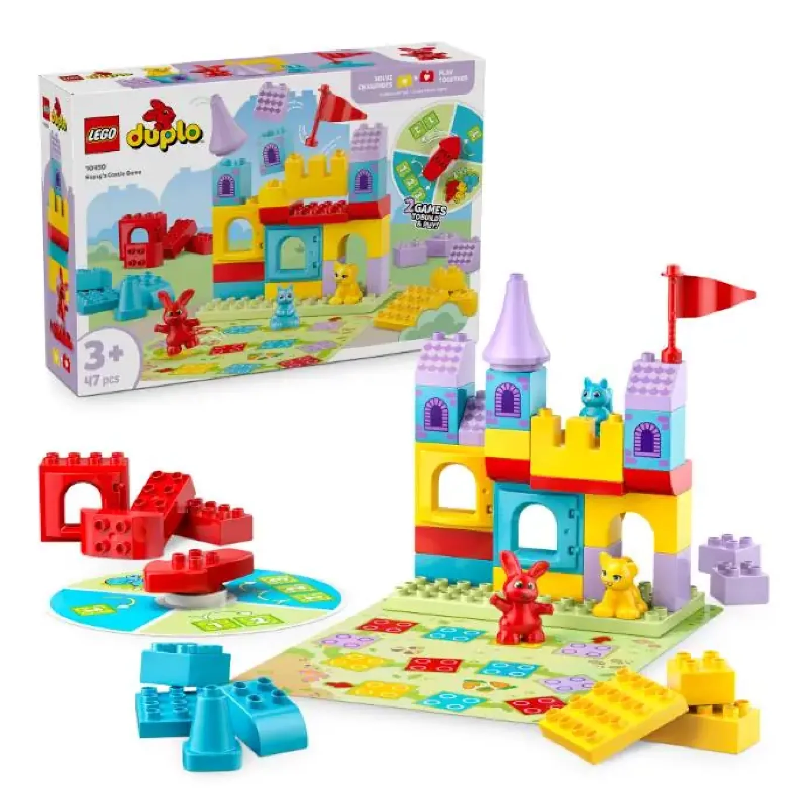 Конструктор LEGO DUPLO Town Гра «Замок Хопсі» (10450) UA