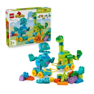 Конструктор LEGO DUPLO Town Динозаври на колесах 3в1 (10451) UA