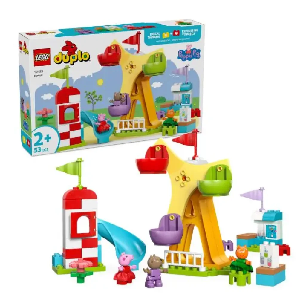 Конструктор LEGO DUPLO Peppa Pig Ярмарок розваг (10453) UA