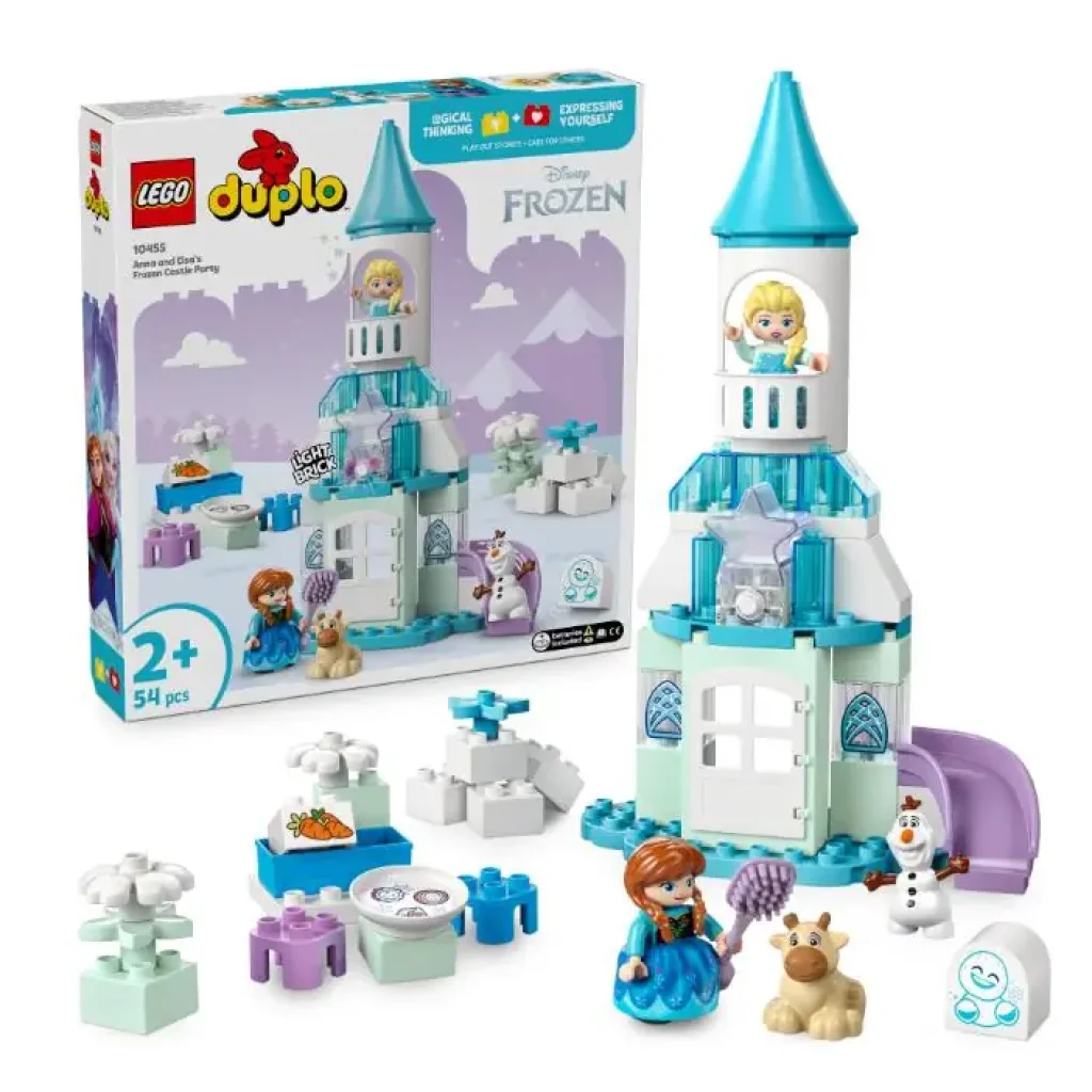 Конструктор LEGO DUPLO Disney Вечірка у крижаному палаці Ельзи та Анни (10455) UA