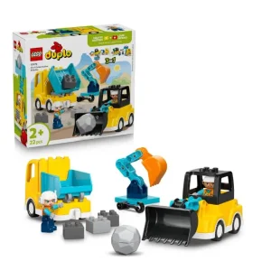 Конструктор LEGO DUPLO Town 3-в-1 Будівельна техніка (10475)