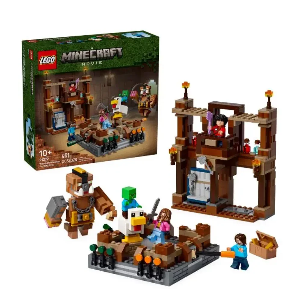 Конструктор LEGO Minecraft Бійцівський ринг у лісовому маєтку (21272) UA