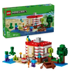 Конструктор LEGO Minecraft Будинок з вибухівки в джунглях (21275)