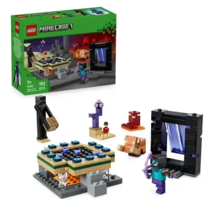Конструктор LEGO Minecraft Подорож до Нижнього світу та Порталу до Краю (21584)
