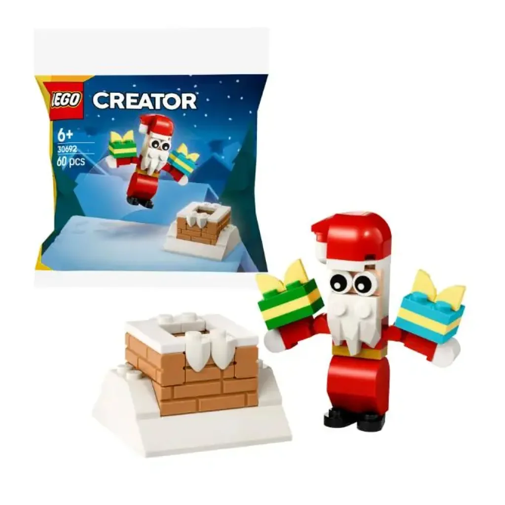 Конструктор LEGO recruitment Creator Різдвяні забави з димарем із Сантою (30692) UA