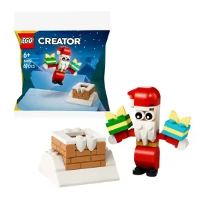 Конструктор LEGO recruitment Creator Різдвяні забави з димарем із Сантою (30692) UA