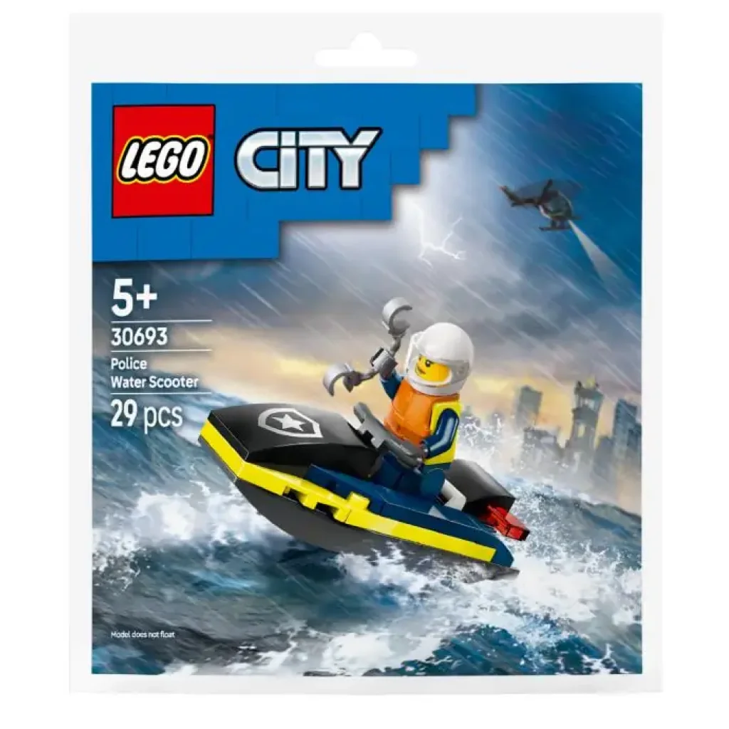 Конструктор LEGO City Поліцейський катер (30693) UA