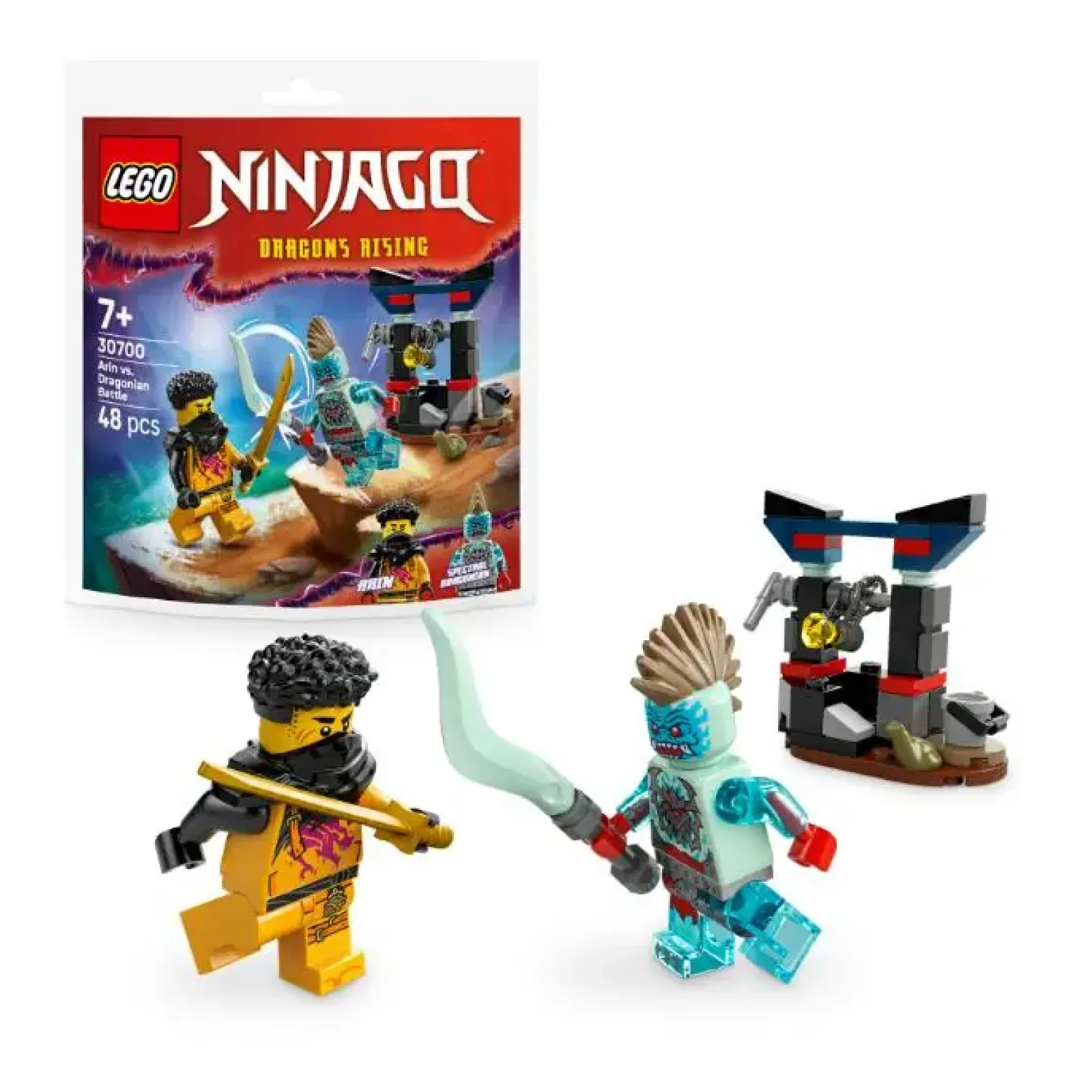 Конструктор LEGO recruitment Ninjago Арін проти Дракона: Битва (30700) UA