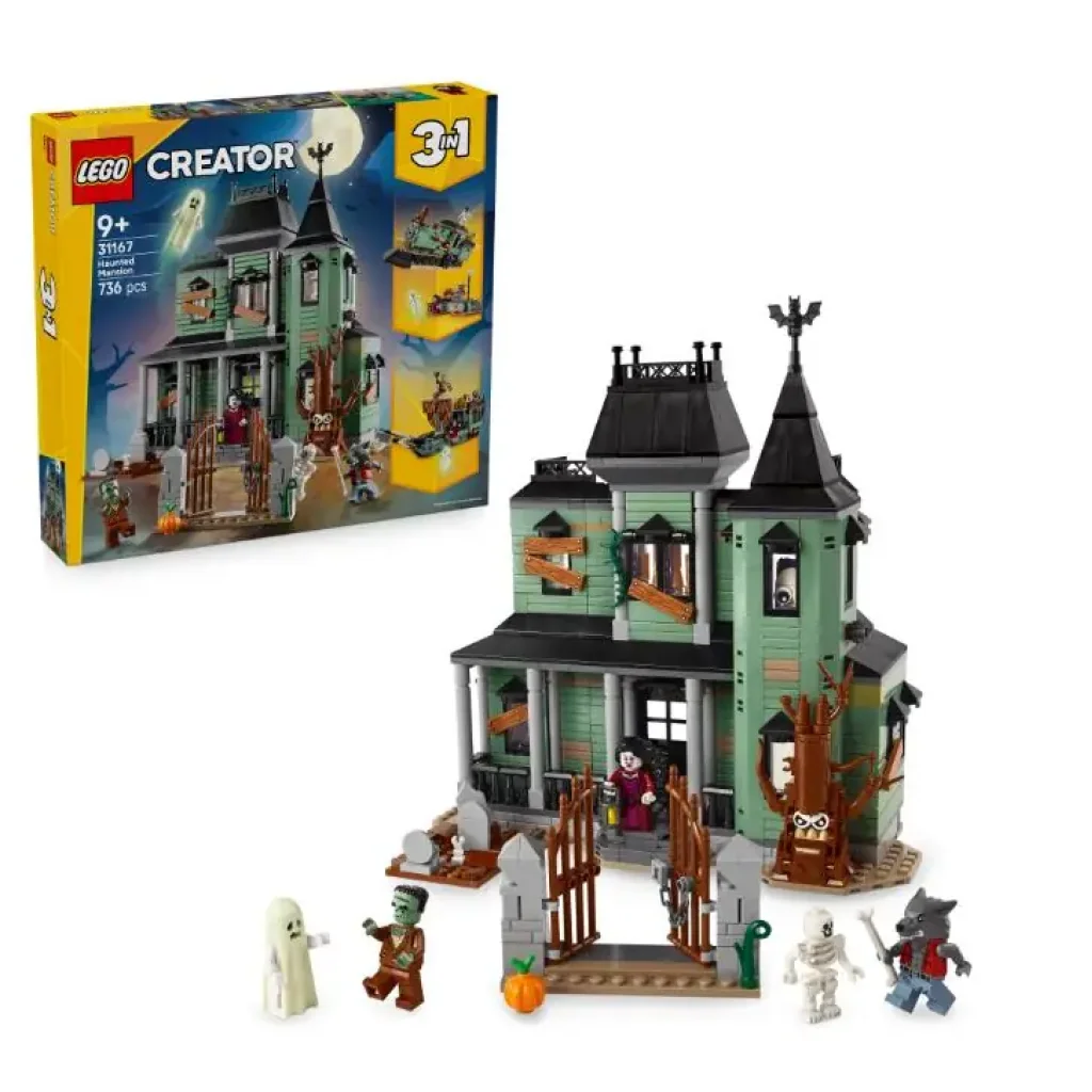 Конструктор LEGO Creator Маєток із привидами (31167) UA