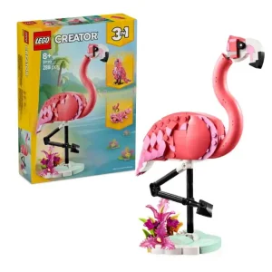 Конструктор LEGO Creator Дикі тварини: рожевий фламінго (31170) UA