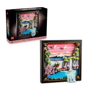 Конструктор LEGO ART Японський пейзаж із цвітом сакури (31218)