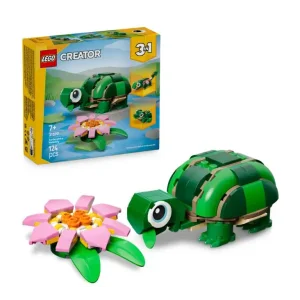Конструктор LEGO Creator Черепаха з квіткою водяної лілії (31377)