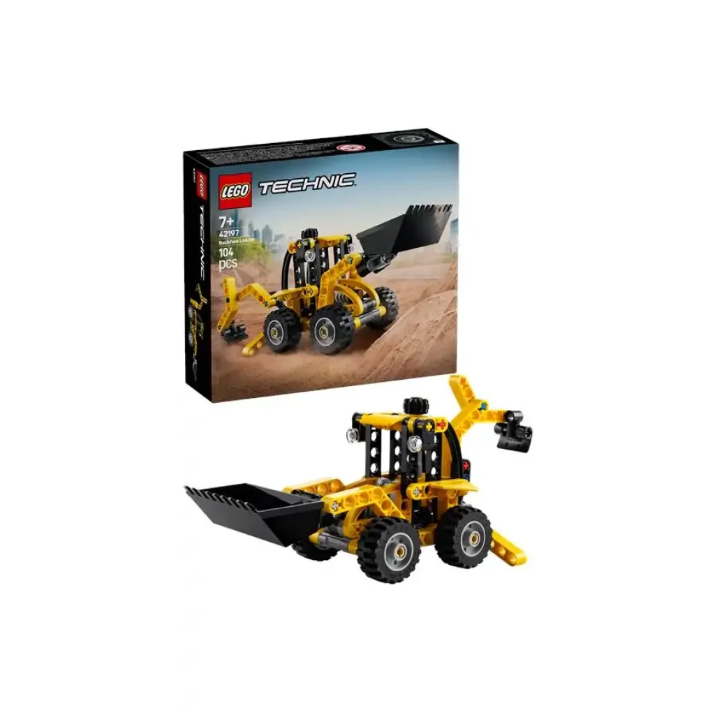 Конструктор LEGO Technic Екскаватор-навантажувач (42197) UA
